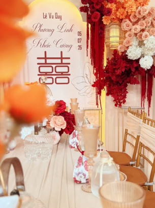 Tông Đỏ – Cam – Kem